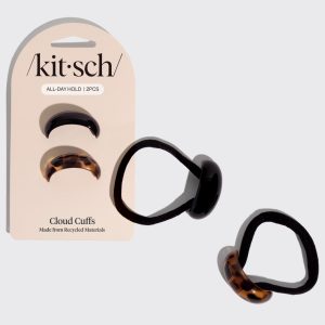 Black & Tort Cloud Cuffs - Small