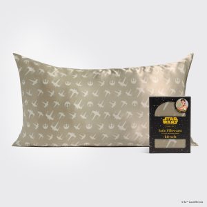Star Wars? & Kitsch Satin Pillowcase in Rebel Alliance - King