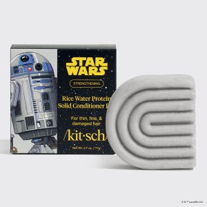 Star Wars™ & Kitsch Rice Water Protein Strengthening Solid Conditioner - R2-D2